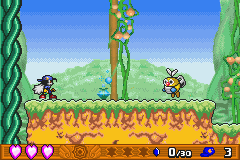 Klonoa 2 Dream Champ Tournament screenshot 4 for GameBoy Advance